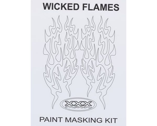 XXX Main Spray Maske Wicked Flames
