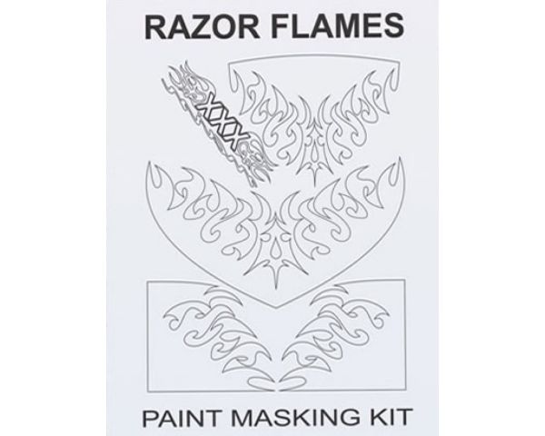 XXX Main Spray Maske Razor Flames