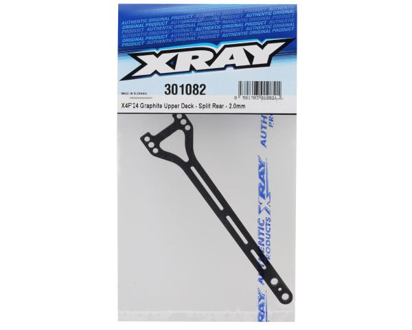 XRAY Carbon Oberdeck Split Version 2.0mm hinten