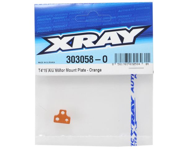 XRAY Motor Montage Platte orange T4 15