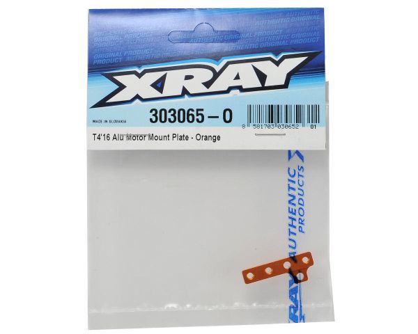 XRAY Motor Montage Platte orange T4 16