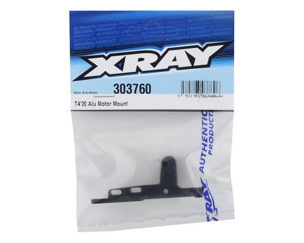 XRAY T4 20 Alu Motorhalter schwarz