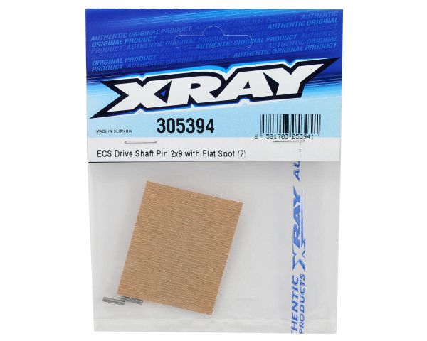 XRAY ECS Kardan Stifte 2x9mm mit Abflachung