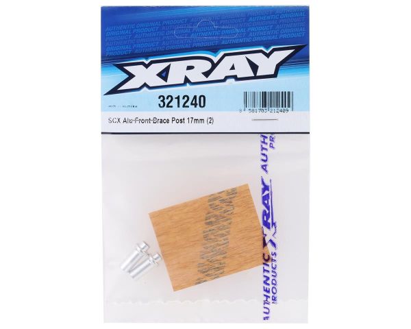 XRAY Alu Front Pfosten für Strebe 17mm