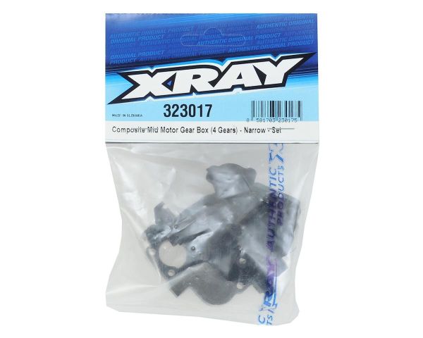 XRAY Mittelmotor Getriebebox 4-Gang Set