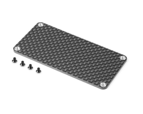 XRAY Carbon Platte für Elektronik für 1-Piece Chassis Set XRA326149