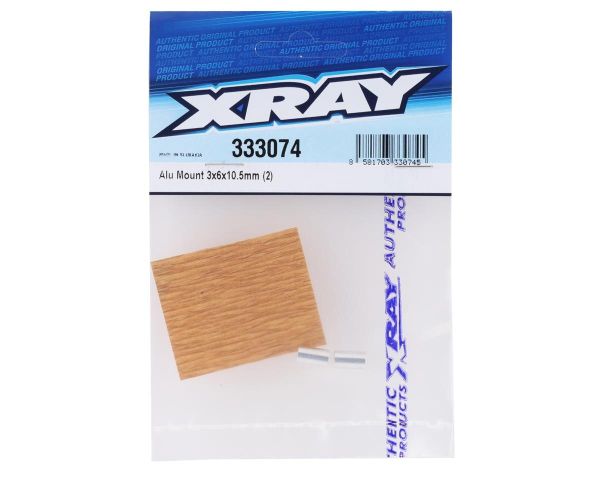 XRAY Alu Pfosten für Hinterachs Strebe 3x6x10.5mm