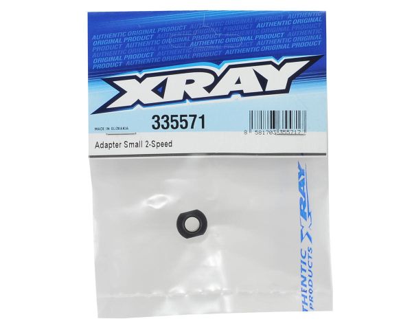 XRAY 2 Gang Getriebe Adapter small HUDY STEEL