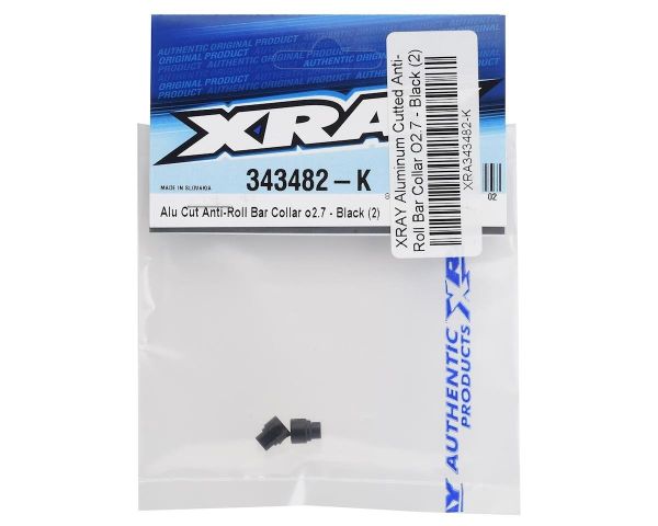 XRAY Alu Cutted Anti Roll Bar Collar O2.7 Black