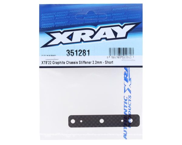 XRAY Carbon Chassis Versteifung 2.2mm Kurz
