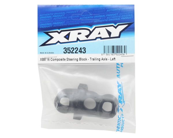 XRAY XB8 16 Achsschenkel Trailing Axle links