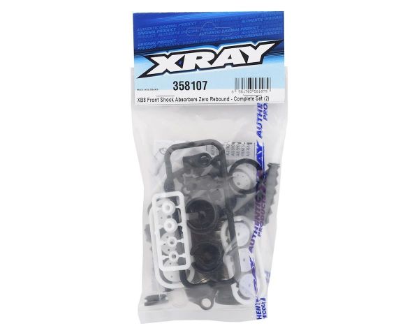 XRAY XB8 Front Shock Absorbers Zero Rebound Complete Set