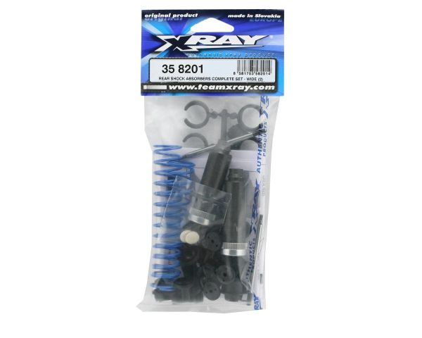 XRAY Rear Shock Absorbers Complete Set Wide