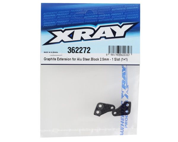 XRAY Carbon Verlängerung für Alu Lenkhebel 2.5mm 2 Slot