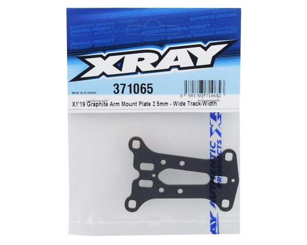 XRAY Carbon Querlenkerhalter vorne 2.5mm für Wide Track