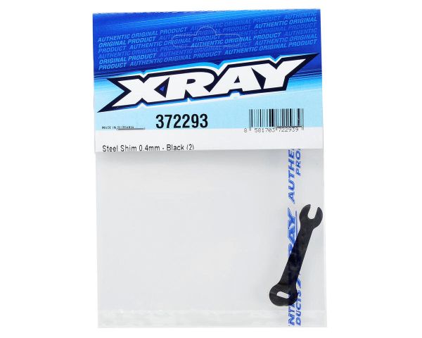 XRAY Stahlscheibe 0.4mm schwarz