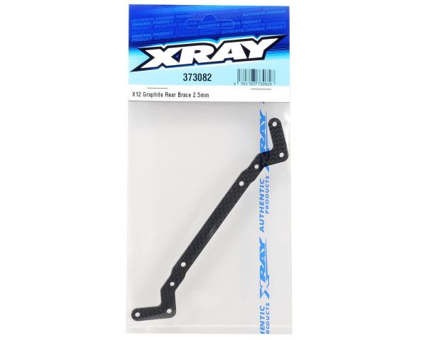 XRAY X12 Rear Brace Graphite 2.5mm