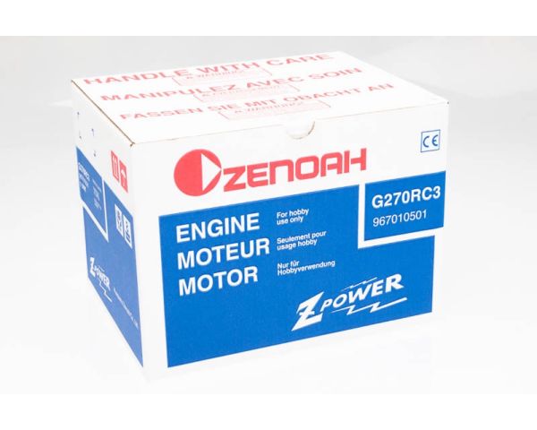 Zenoah G270RC 25.4ccm Motor ohne Kupplung Filter Reso