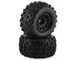 Traxxas XRT Sledgehammer Reifen auf schwarzen Felgen TRX7876